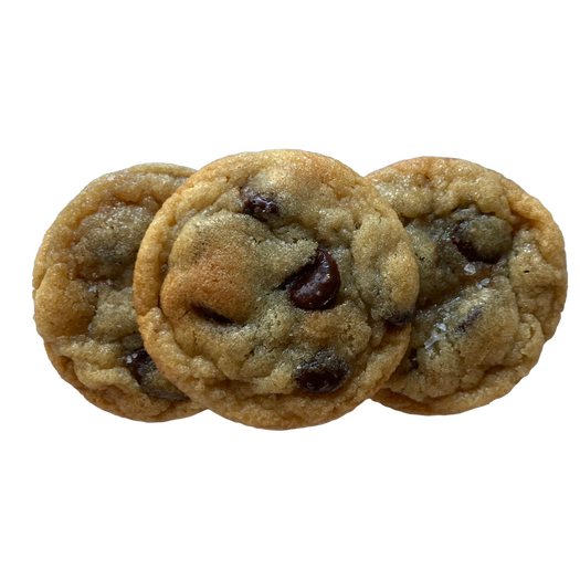 Mini Sea Salt Chocolate Chip Cookies mini sea salt chocolate chip cookies